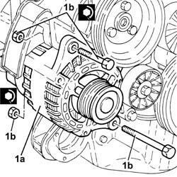 ENGINE - Position on stand and Remove