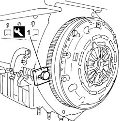 TOOTHED timing BELT - R.R. with engine removed