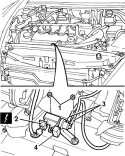 Solenoid valve for turbocharger vanes actuator