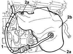 ENGINE - Position on stand and Remove