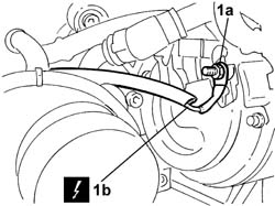 ENGINE - Position on stand and Remove