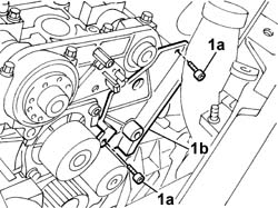 WATER PUMP - R.R. REFITTING WITH TIMING BELT REMOVED