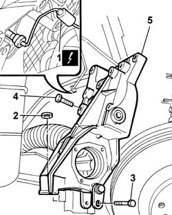 RIGID REAR power unit MOUNTING - R.R.