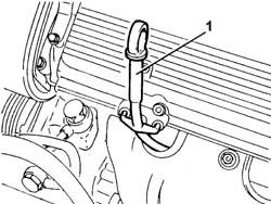 Engine oil dip stick PIPE - R.R.