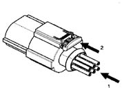 ENGINE WIRING – New connectors - Service Manual update