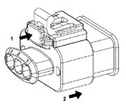 ENGINE WIRING – New connectors - Service Manual update