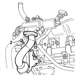 INTAKE MANIFOLD - R.R. and Replace gasket