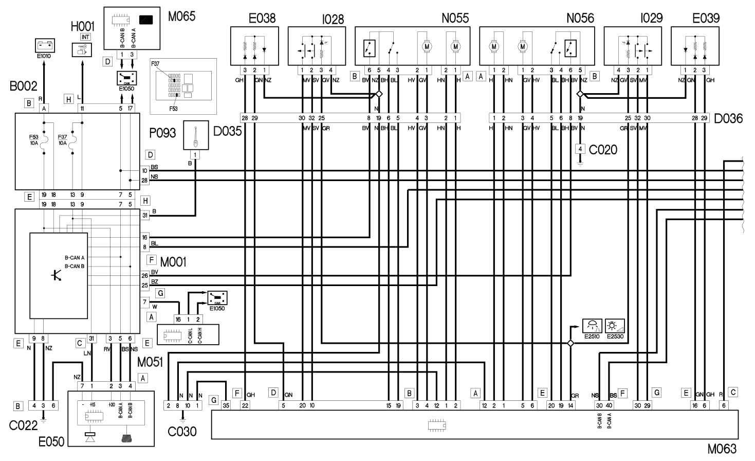 CENTRAL LOCKING WIRING DIAGRAM