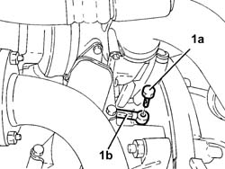 Engine oil supply pipe to turbocharger