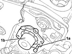 WATER PUMP - R.R. with drive belt(s) removed