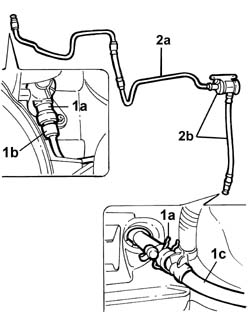 SUPPLY PIPE FROM MASTER CYLINDER (PUMP) - R.R.