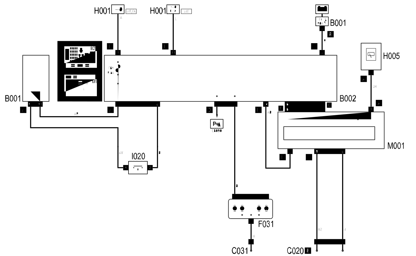 REVERSING LIGHTS - Wiring diagram