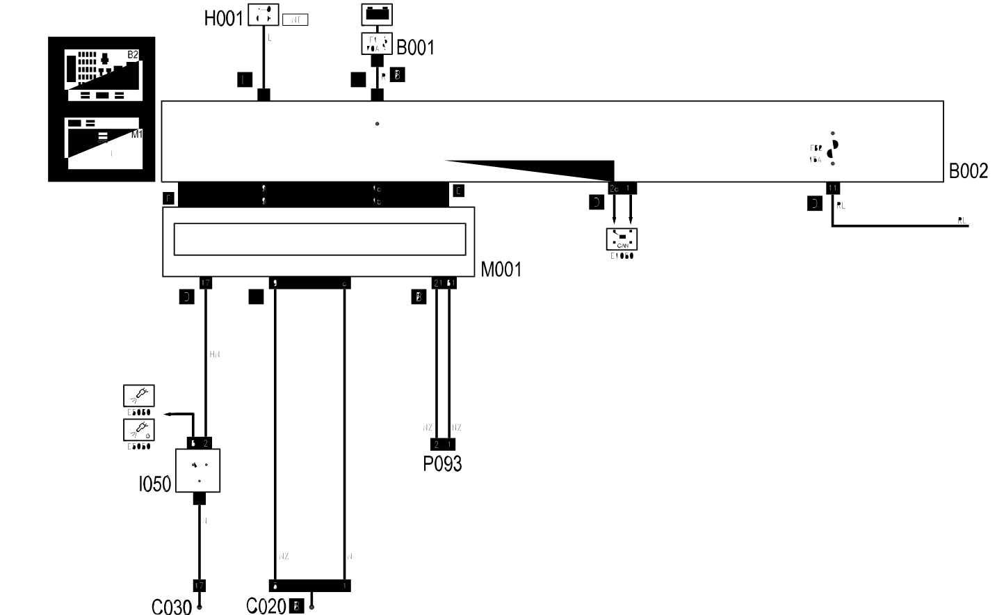 CENTRAL LOCKING - Wiring diagram