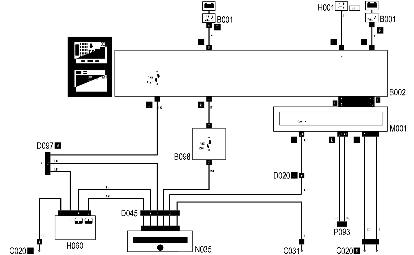 SUN ROOF - Wiring diagram