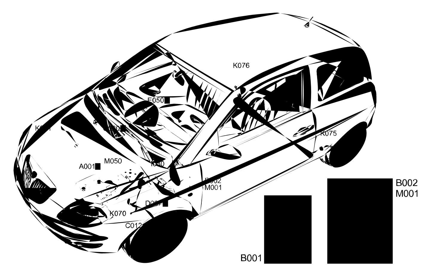 ABS - Location of components