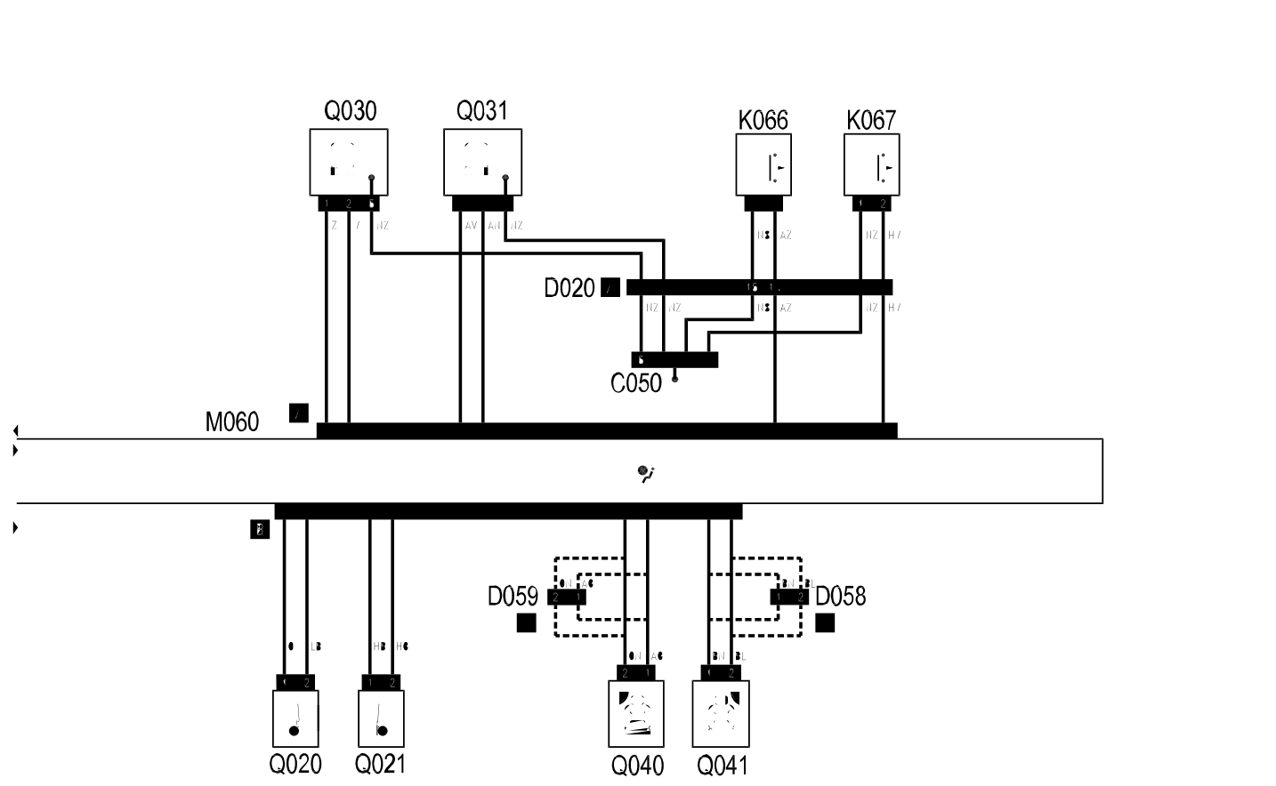 AIRBAG - Wiring diagram