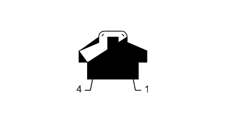 D58 Passenger head bag coupling