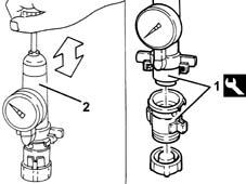 Cooling system - tightness test