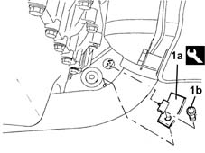 Toothed drive pulley - r + r with timing belt removed