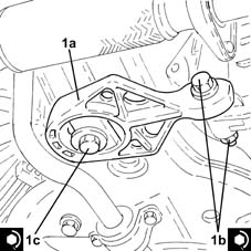 Power unit lower reaction link r r