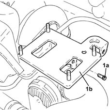 Ignition/injection system control unit mount - r r