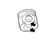 Piston, pin set - replace