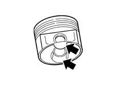 Piston, pin set - replace