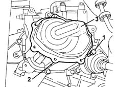 Gearbox rear cover - r + r.