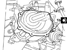 Gearbox rear cover - r + r.