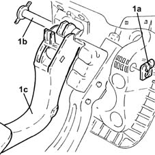 Clutch pedal - r+r
