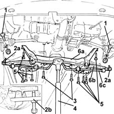 Front suspension beam - r r