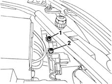 Headlamp/light cluster light beam - position