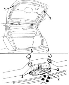 Tailgate - adjust centring and profile - includes hinge and compartment seal adaptation