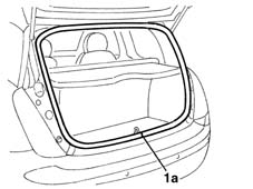 Tailgate compartment seal - r+r