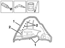 R.R. REAR WHEEL ARCH LINER
