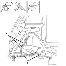 R.R. REAR WHEEL ARCH LINER