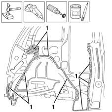 R.R. REAR WING FRAME