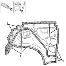 R.R. REAR WING FRAME