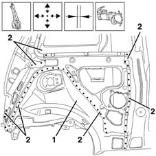 R.R. REAR WING FRAME