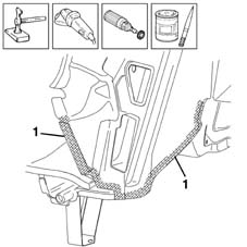 Rear wing lower reinforcement