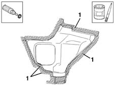 Rear wing lower reinforcement