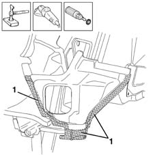 Rear wing lower reinforcement