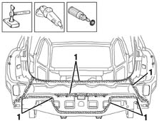 R.R. REAR TRIM (structural element)