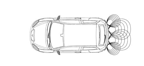 Parking obstacle detection device