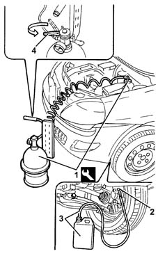 Hydraulic brake system bleed air
