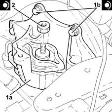 Gearbox side mount flexible block - replace