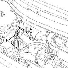 Rear fuel delivery line - r r