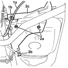 Rear fuel delivery line - r r