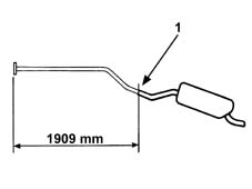 Rear exhaust silencer - r + r
