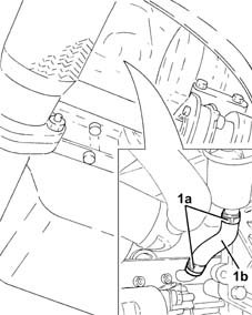 Engine oil recovery pipe - r + r